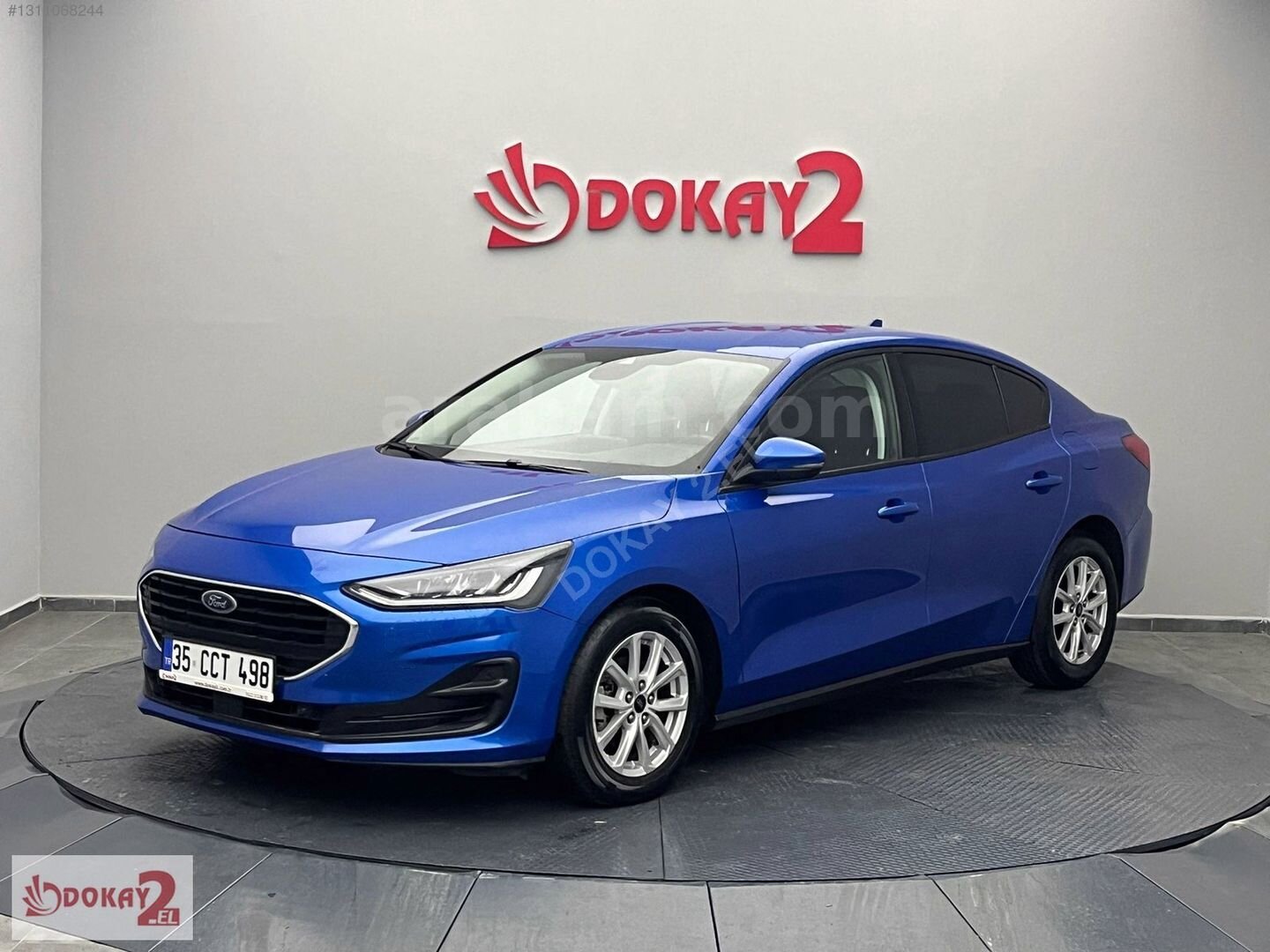 Galeriden Ford Focus 1.5 EcoBlue Trend X 2024 Model İzmir 70.380 km Mavi 3