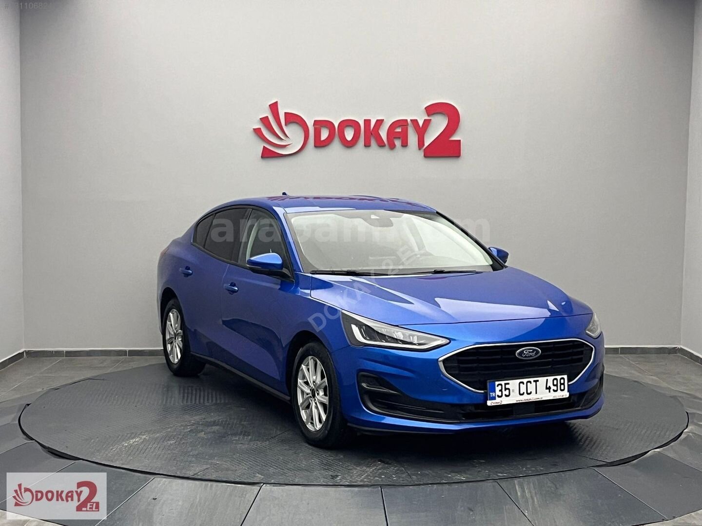 Galeriden Ford Focus 1.5 EcoBlue Trend X 2024 Model İzmir 70.380 km Mavi 2