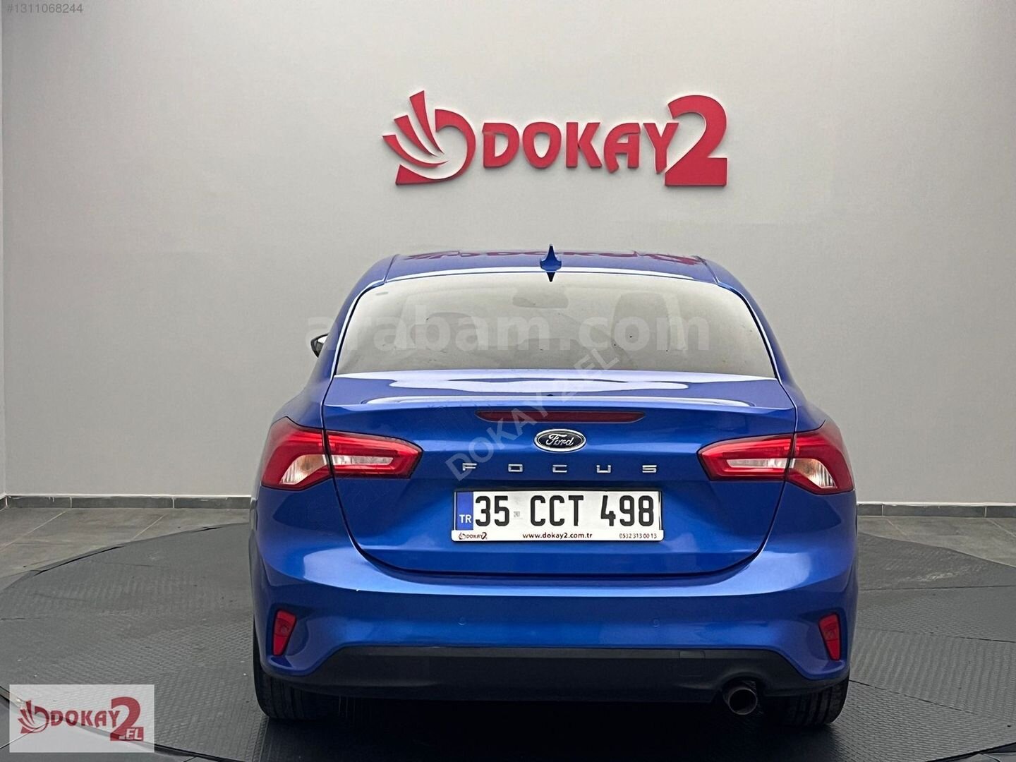 Galeriden Ford Focus 1.5 EcoBlue Trend X 2024 Model İzmir 70.380 km Mavi 4