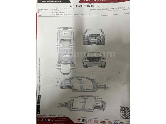 Sahibinden Fiat Punto Grande 1.4 Fire Active 2009 Model 