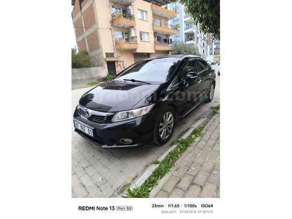 Sahibinden Honda Civic 1.6i VTEC Eco Elegance 2013 Model otomatik vites