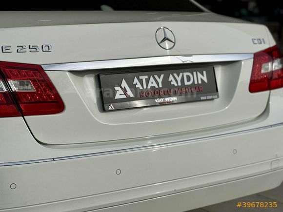 2011 Boyasız E 250 CDI BlueEffi.Avantgarde İlk Sahibi 308.000 Km