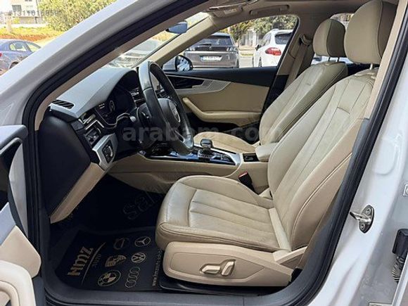 HMZ AUTO-2019 A4 40 TDİ Advanced-BEJ DERİ-Navi-HATASIZ