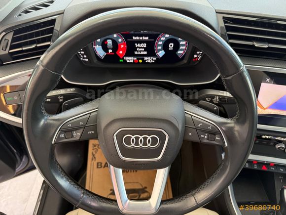 AUDİ Q3 ADVANCED 35 TFSI / 2021-12.AY ÇKŞ / HATASIZ-BOYASIZ ..