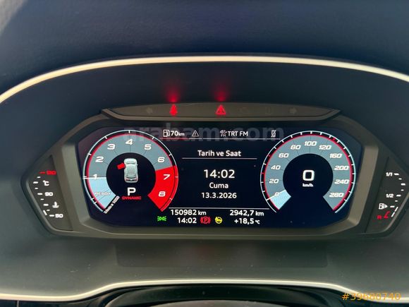 AUDİ Q3 ADVANCED 35 TFSI / 2021-12.AY ÇKŞ / HATASIZ-BOYASIZ ..