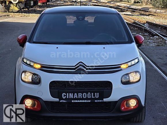 ÇINAROĞLU/2019/BOYASIZ/68.000 KM/CAM TAVAN/ÇİFT RENK/OTOMATİK/C3