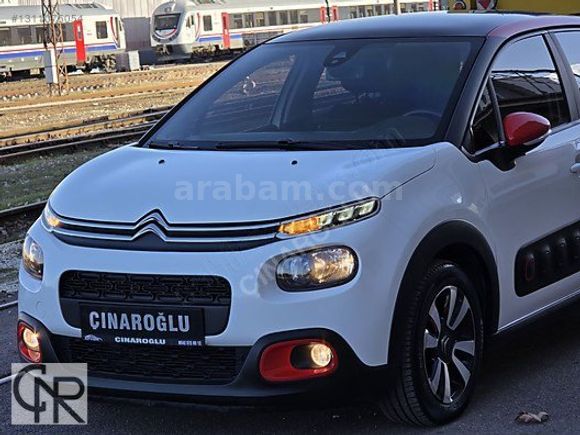 ÇINAROĞLU/2019/BOYASIZ/68.000 KM/CAM TAVAN/ÇİFT RENK/OTOMATİK/C3
