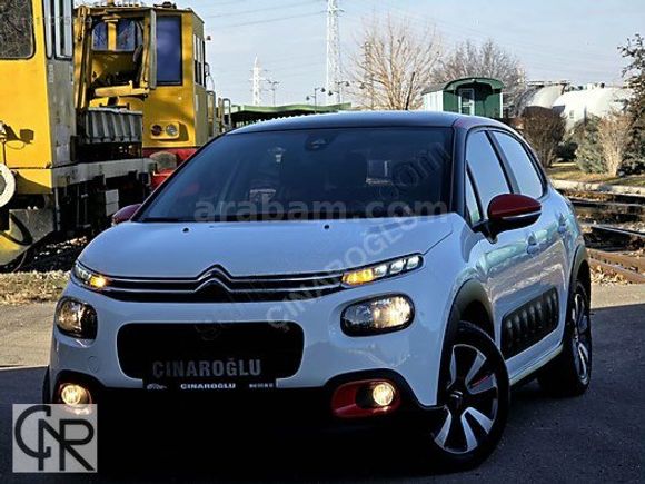 ÇINAROĞLU/2019/BOYASIZ/68.000 KM/CAM TAVAN/ÇİFT RENK/OTOMATİK/C3