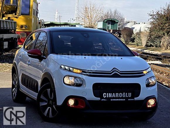 ÇINAROĞLU/2019/BOYASIZ/68.000 KM/CAM TAVAN/ÇİFT RENK/OTOMATİK/C3