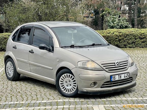 K.K. TAKSİT! 2004 CİTROEN C3 1.4 HDI SX DİJİTAL KLİMALI BAKIMLI