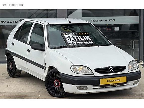 TUGAY AUTO 2002 CİTROEN SAXO 1.4 BENZİN KLİMALI EMSALSİZ TEMİZLK