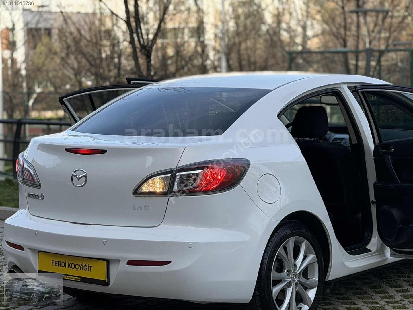 Galeriden Mazda 3 1.6 Impressive 2012 Model Ankara 197.000 km Beyaz 7