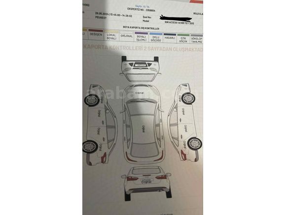 Sahibinden Peugeot 508 1.6 e-HDi Access 2012 Model 