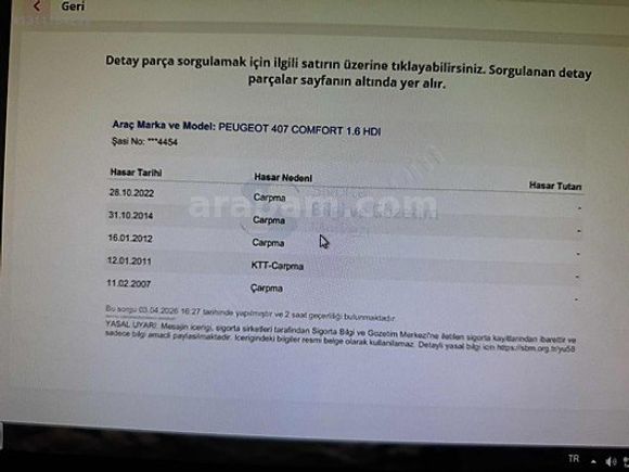 ASEL AUTO'DAN PEUGEOT 407