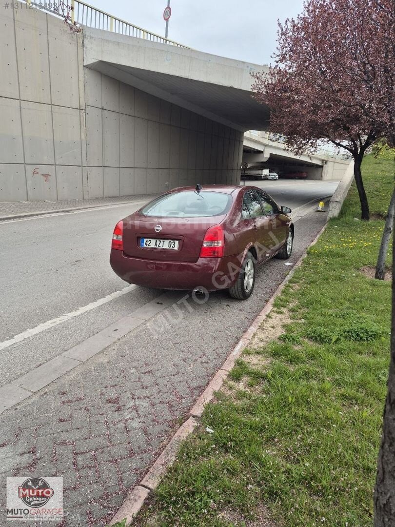 Galeriden Nissan Primera 1.6 Tekna 2004 Model Konya 457.000 km Bordo 6