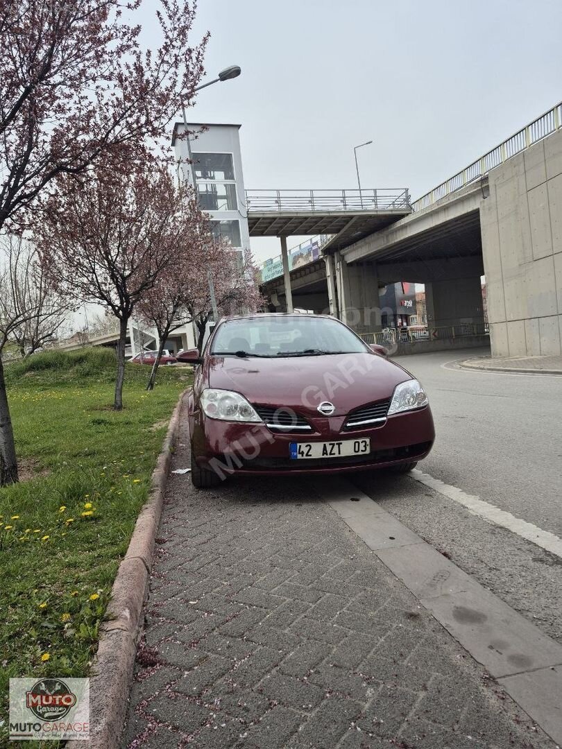 Galeriden Nissan Primera 1.6 Tekna 2004 Model Konya 457.000 km Bordo 1