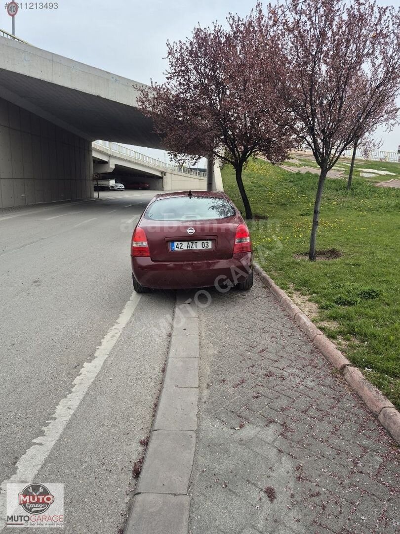Galeriden Nissan Primera 1.6 Tekna 2004 Model Konya 457.000 km Bordo 7
