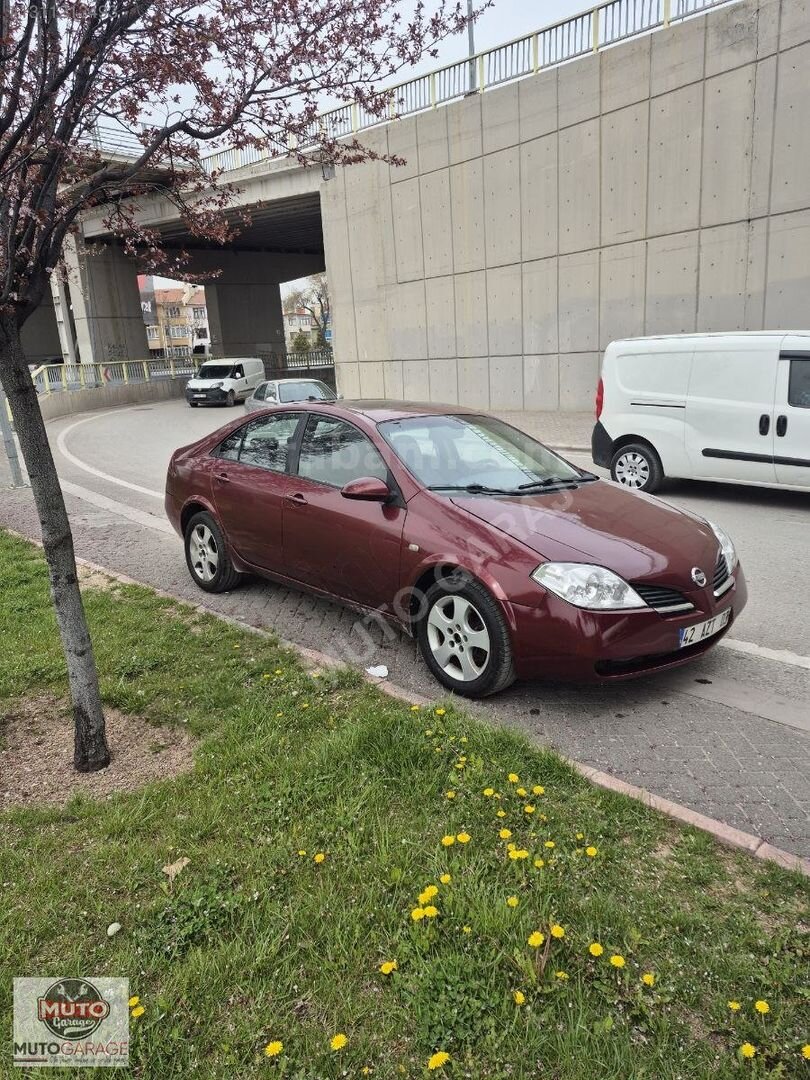 Galeriden Nissan Primera 1.6 Tekna 2004 Model Konya 457.000 km Bordo 3
