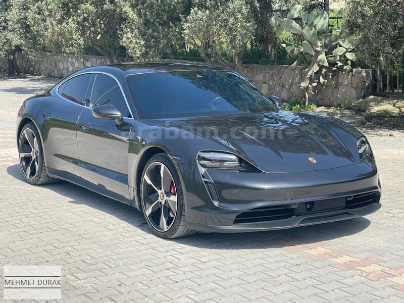 Galeriden Porsche Taycan Elektrik 4S Performance Plus 2021 Model Hatay 70.000 km Füme