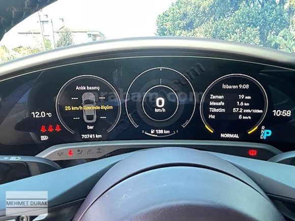 HATASIZ BOYASIZ 2021 PORSCHE TAYCAN PERFORMANS PLUS 70.000 KM