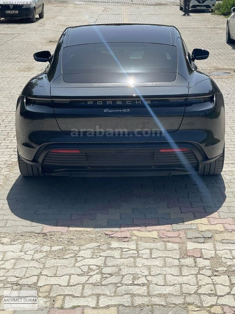 Galeriden Porsche Taycan Elektrik 4S Performance Plus 2021 Model Hatay 70.000 km Füme 6