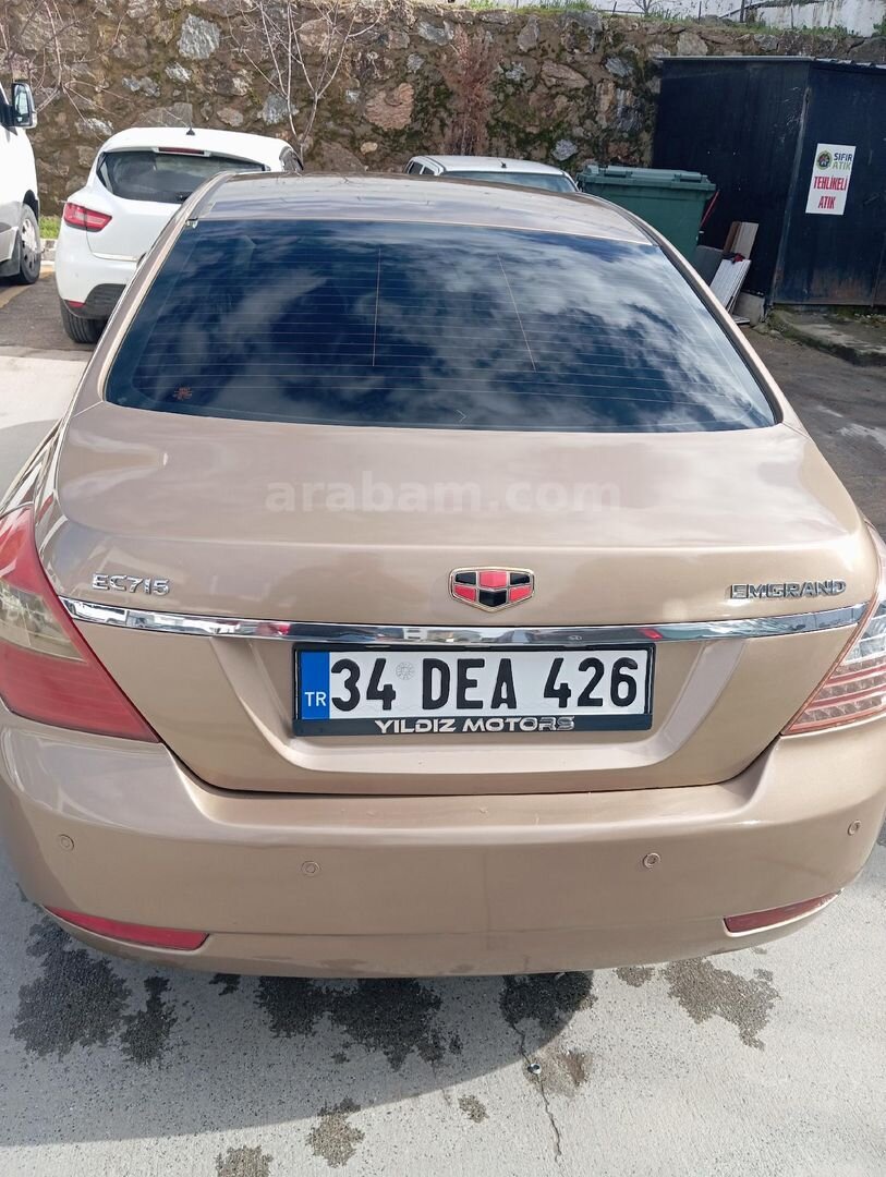 Sahibinden Geely FC 1.5 GSL 2012 Model İstanbul 247.000 km Kahverengi 3