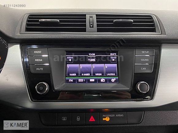 KAMER DEN 2017 SKODA FABİA 1.0 GREENTEC AMBİTİON BENZİN MANUEL