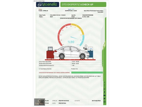 "LexAUTO" SEAT ALTEA XL İ-TECH 2015 HATASIZ BOYASIZ 118.000 KM