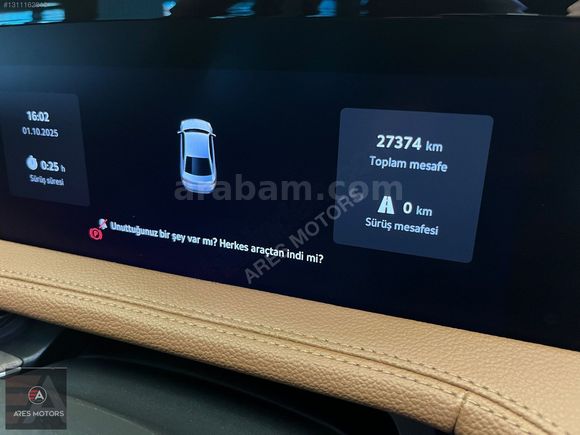 ARES MOTORS-2025 MODEL HATASIZ SKODA SUPER B PRESTİGE E.BAGAJ