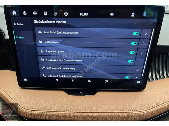 ARES MOTORS-2025 MODEL HATASIZ SKODA SUPER B PRESTİGE E.BAGAJ