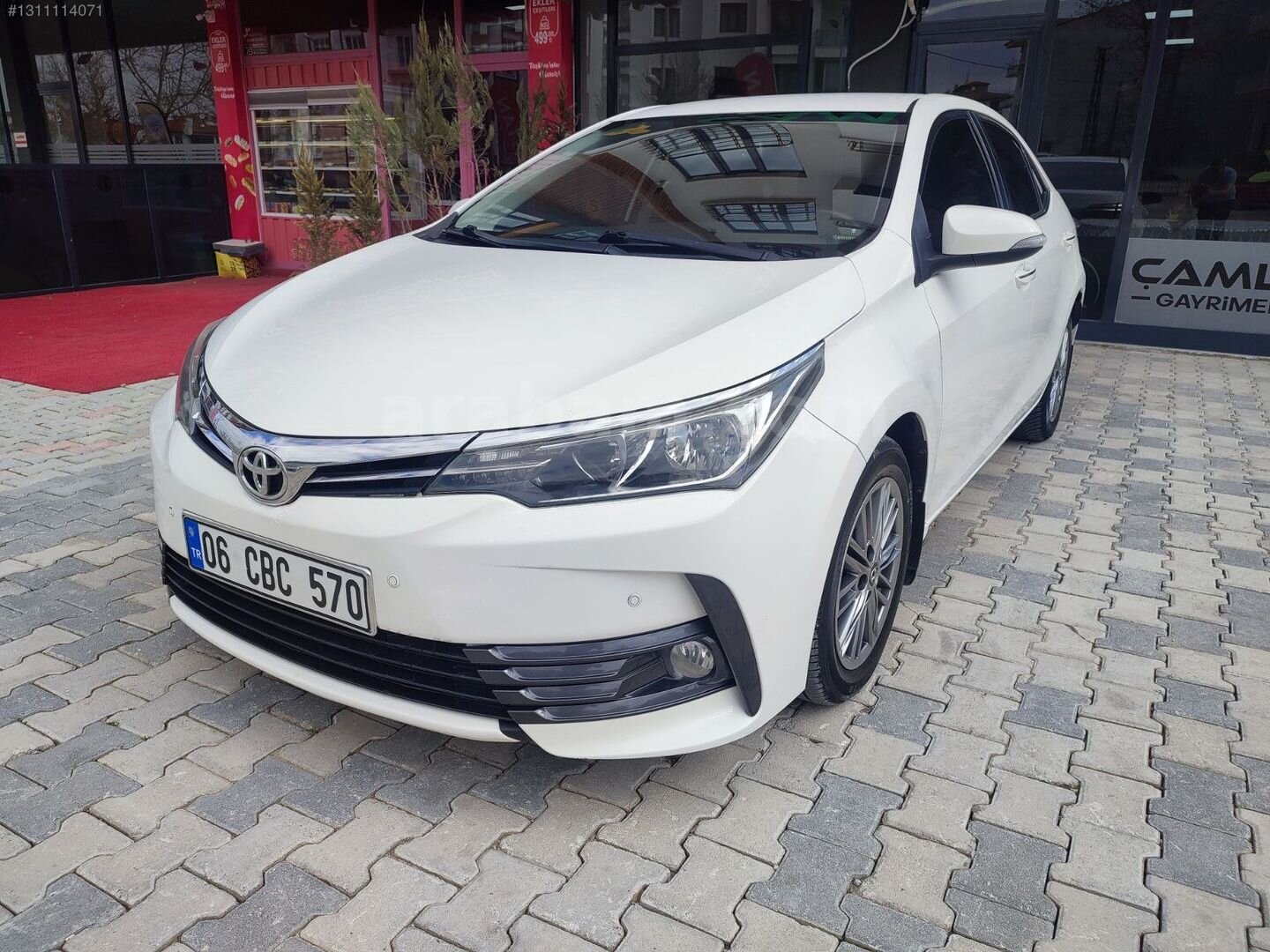 Galeriden Toyota Corolla 1.6 Advance 2018 Model Malatya 128.000 km Beyaz 2