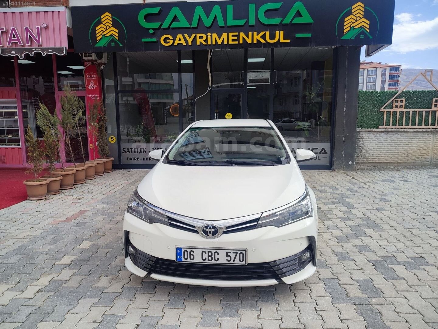 Galeriden Toyota Corolla 1.6 Advance 2018 Model Malatya 128.000 km Beyaz 1