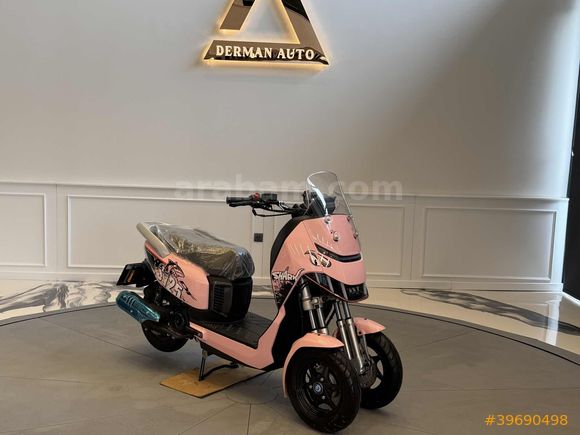 DERMAN AUTO DAN HATASIZ SIFIR 125cc PEMBE MOTOR