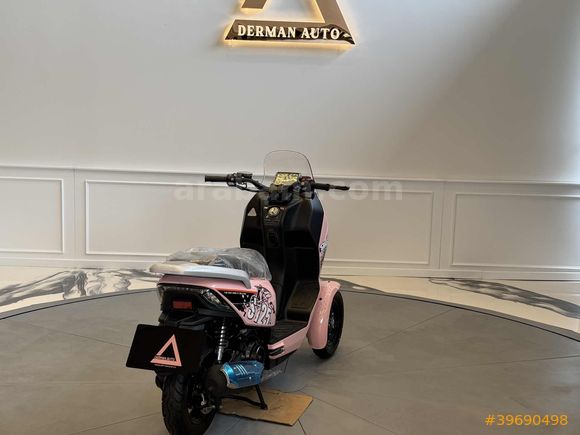 DERMAN AUTO DAN HATASIZ SIFIR 125cc PEMBE MOTOR