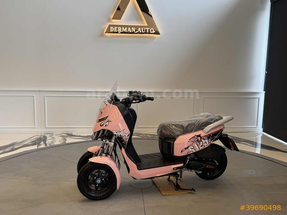 DERMAN AUTO DAN HATASIZ SIFIR 125cc PEMBE MOTOR
