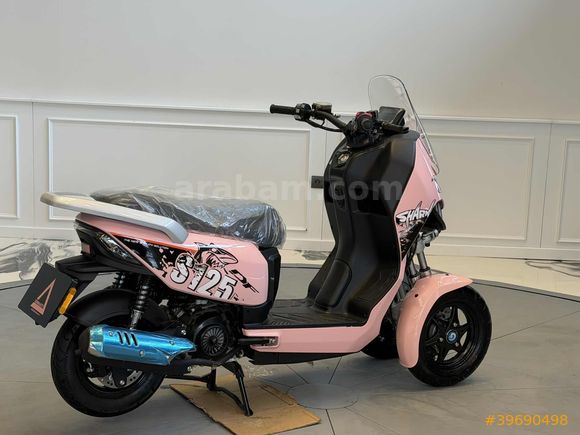 DERMAN AUTO DAN HATASIZ SIFIR 125cc PEMBE MOTOR