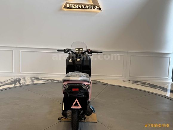 DERMAN AUTO DAN HATASIZ SIFIR 125cc PEMBE MOTOR