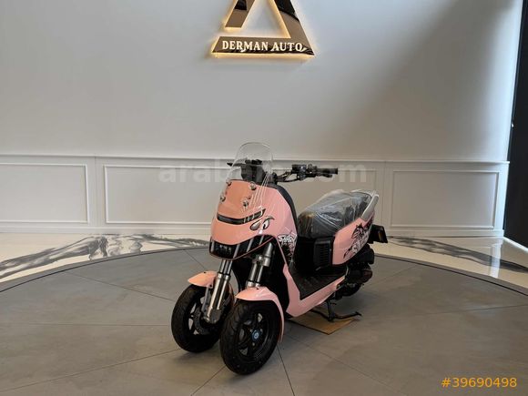 DERMAN AUTO DAN HATASIZ SIFIR 125cc PEMBE MOTOR