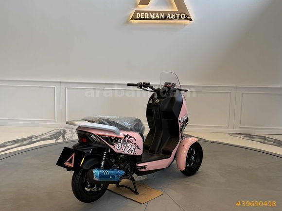 DERMAN AUTO DAN HATASIZ SIFIR 125cc PEMBE MOTOR