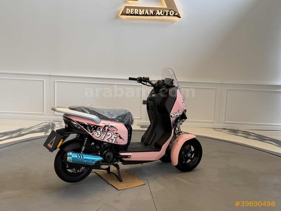 DERMAN AUTO DAN HATASIZ SIFIR 125cc PEMBE MOTOR