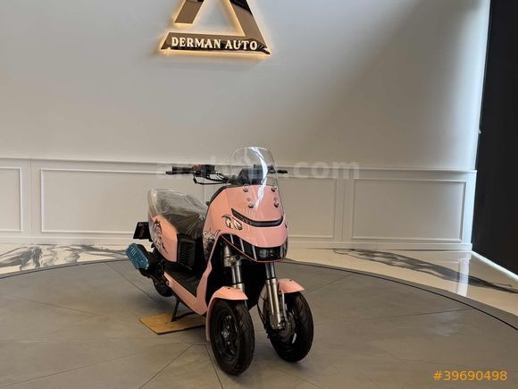 DERMAN AUTO DAN HATASIZ SIFIR 125cc PEMBE MOTOR