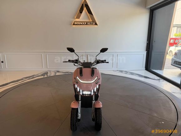 DERMAN AUTO DAN HATASIZ SIFIR 125cc PEMBE MOTOR