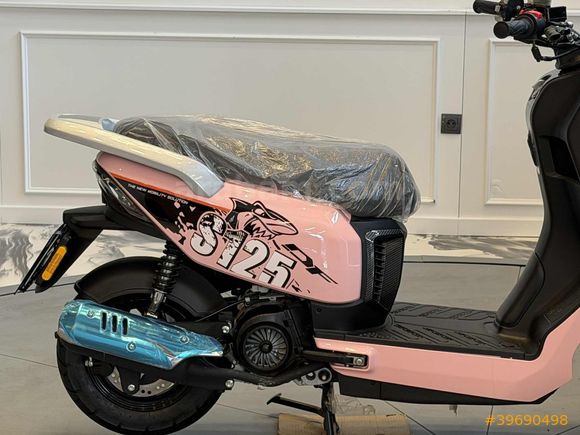 DERMAN AUTO DAN HATASIZ SIFIR 125cc PEMBE MOTOR