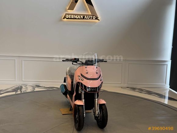 DERMAN AUTO DAN HATASIZ SIFIR 125cc PEMBE MOTOR