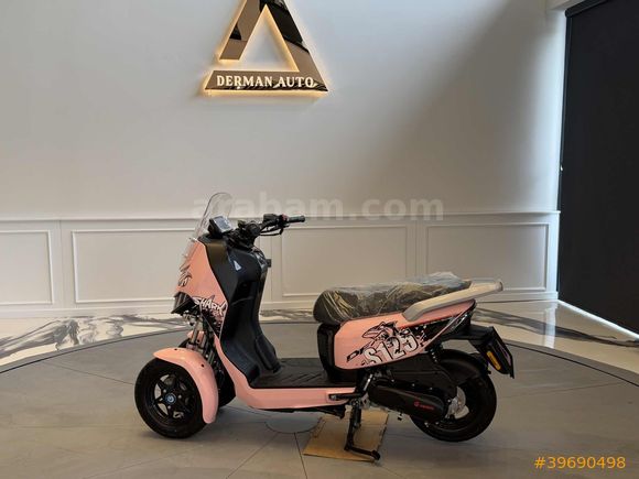 DERMAN AUTO DAN HATASIZ SIFIR 125cc PEMBE MOTOR