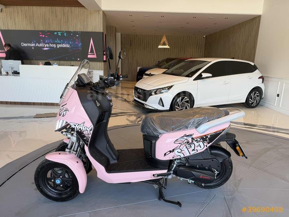 DERMAN AUTO DAN HATASIZ SIFIR 125cc PEMBE MOTOR