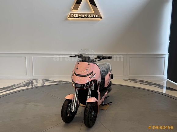 DERMAN AUTO DAN HATASIZ SIFIR 125cc PEMBE MOTOR