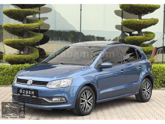 2016 MODEL 1.2 TSI OTOMATİK VOLKSWAGEN POLO CAM TAVAN'LI