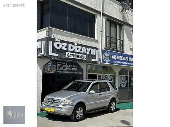 ÖZ DİZAYN OTOMOTİVDEN TEMİZ ML 270 DÜŞÜK KİLOMETRE