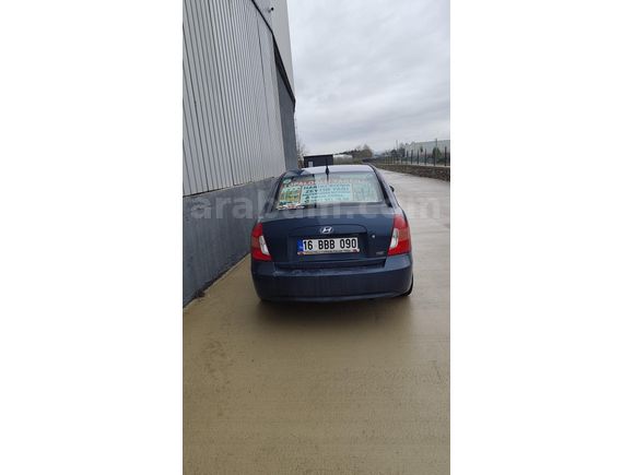 Sahibinden Hyundai Accent Era 1.5 CRDi-VGT Team 2008 Model  352.000 km Mavi